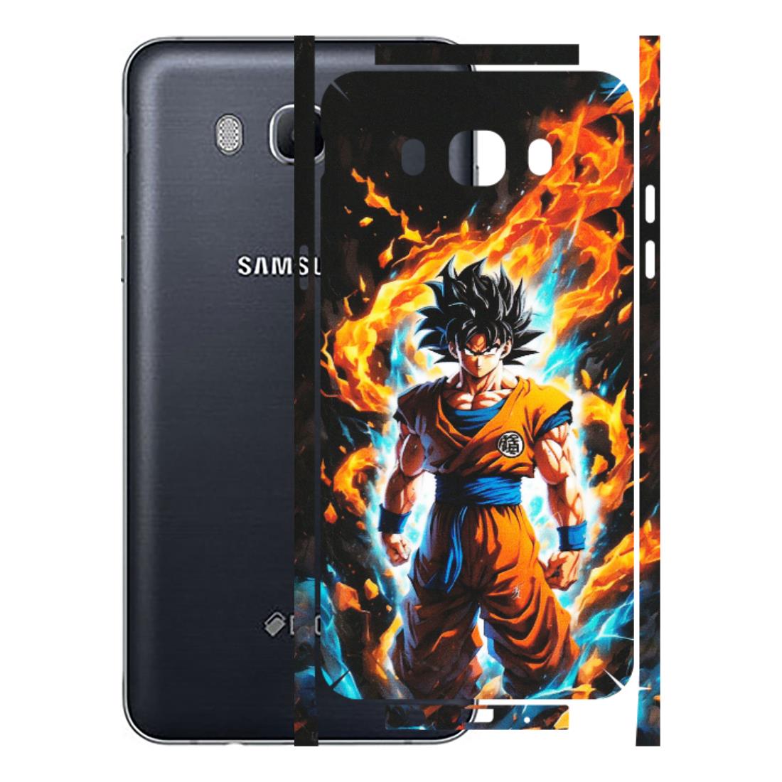 Samsung M/F/Note/Flip and C Phone Skins (All Models) - Goku Transformation Anime - Matte Finish (M-159) Samsung Galaxy On 8