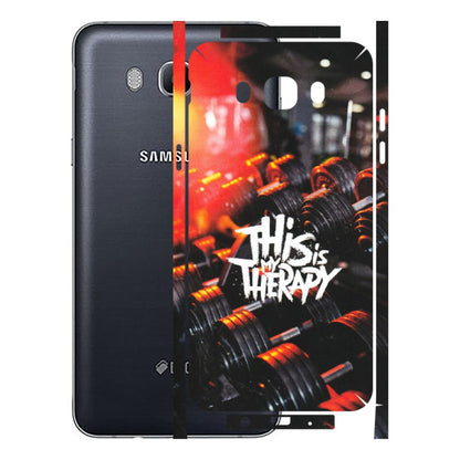 Samsung M/F/Note/Flip and C Phone Skins (All Models) - GYM Lover Therapy - Matte Finish (M-160) Samsung Galaxy On 8