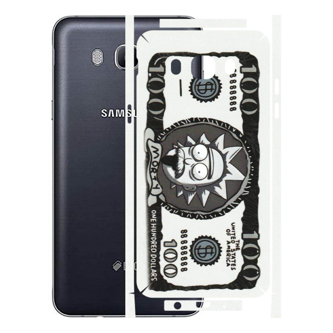 Samsung M/F/Note/Flip and C Phone Skins (All Models) - Rick And Morty Hundred Dollar Anime - Matte Finish (M-161) Samsung Galaxy On 8