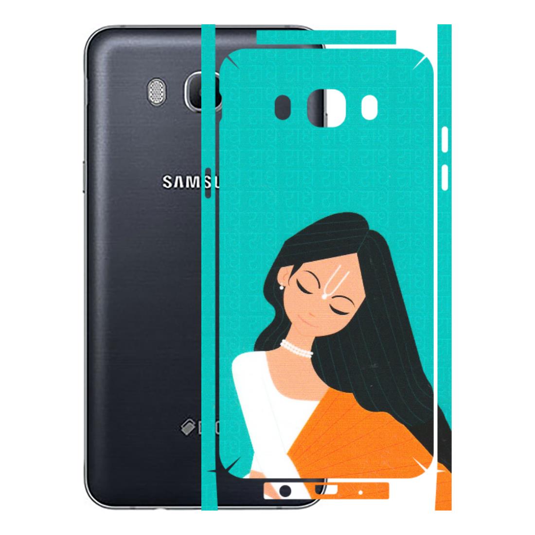 Samsung M/F/Note/Flip and C Phone Skins (All Models) - Radhe Radhe With Hindu Symbol - Matte Finish (M-164) Samsung Galaxy On 8