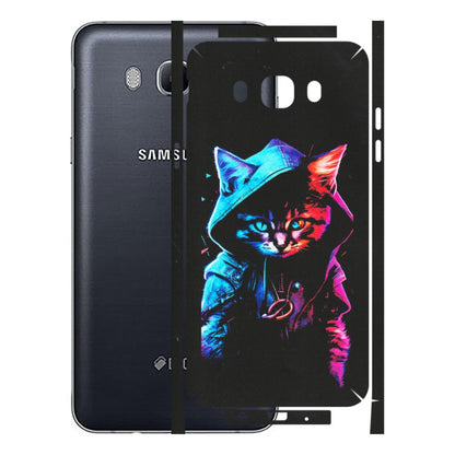 Samsung M/F/Note/Flip and C Phone Skins (All Models) - Cyberpunk Cat - Matte Finish (M-45) Samsung Galaxy On 8