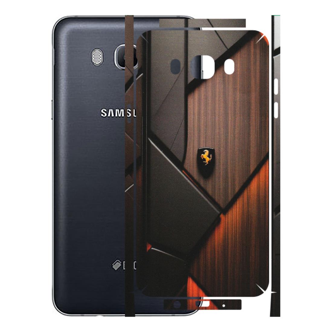 Samsung M/F/Note/Flip and C Phone Skins (All Models) - Lambo Beauty Wood Pattern Sober - Matte Finish (M-51) Samsung Galaxy On 8