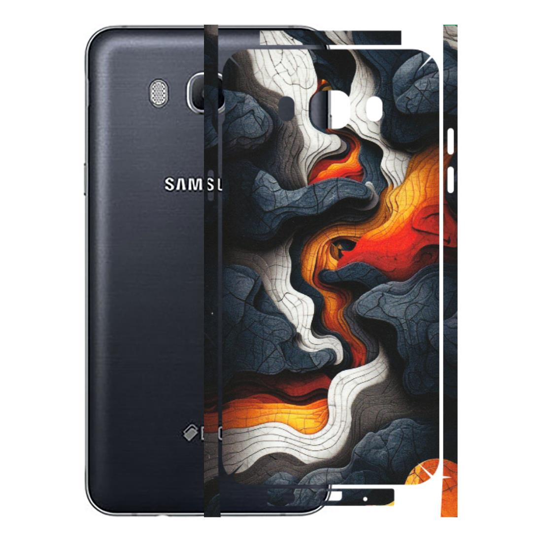 Samsung M/F/Note/Flip and C Phone Skins (All Models) - Abstract Volcanic Layers - Matte Finish (M-52) Samsung Galaxy On 8