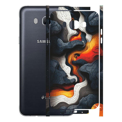 Samsung M/F/Note/Flip and C Phone Skins (All Models) - Abstract Volcanic Layers - Matte Finish (M-52) Samsung Galaxy On 8