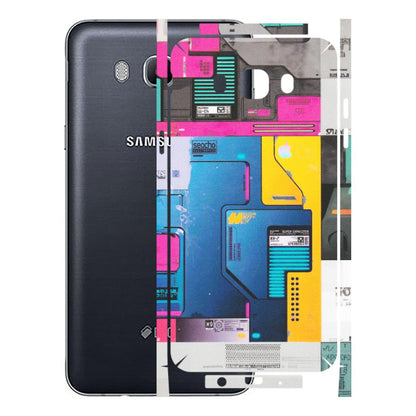 Samsung M/F/Note/Flip and C Phone Skins (All Models) - Colourfull Motherboard Internals - Matte Finish (M-55) Samsung Galaxy On 8