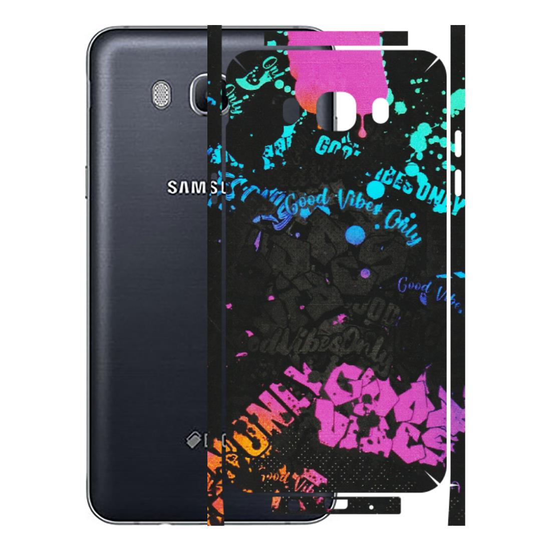Samsung M/F/Note/Flip and C Phone Skins (All Models) - Majestic Black Vibes - Matte Finish (M-62) Samsung Galaxy On 8