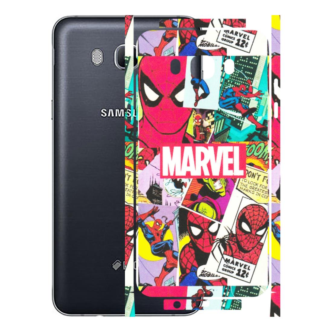 Samsung M/F/Note/Flip and C Phone Skins (All Models) - Marvel Comic Spiderman Grafitti - Matte Finish (M-72) Samsung Galaxy On 8