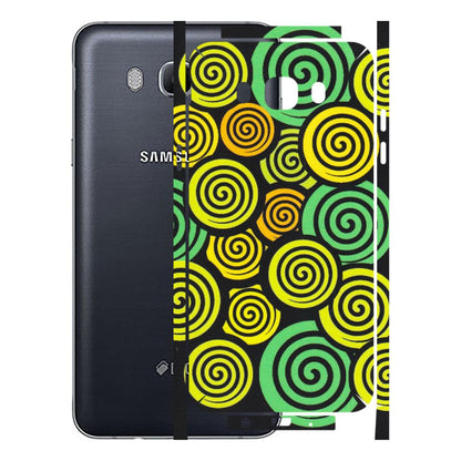 Samsung M/F/Note/Flip and C Phone Skins (All Models) - Crazy Spiral - Matte Finish (M-91) Samsung Galaxy On 8