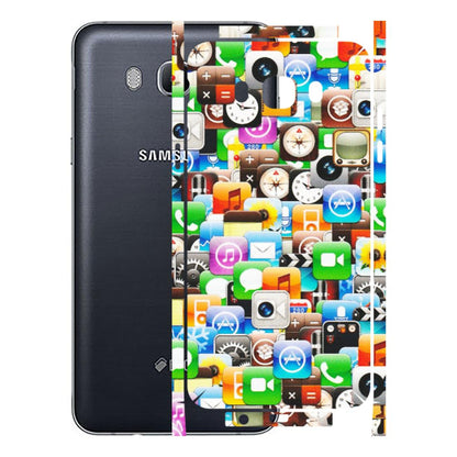 Samsung M/F/Note/Flip and C Phone Skins (All Models) - All Apple Icons - Matte Finish (M-93) Samsung Galaxy On 8