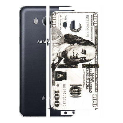 Samsung M/F/Note/Flip and C Phone Skins (All Models) - 100 Dollar Currency - Transparent Finish (T-01) Samsung Galaxy On 8