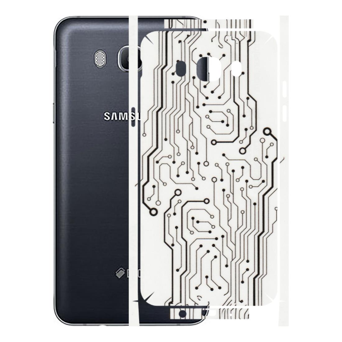 Samsung M/F/Note/Flip and C Phone Skins (All Models) - Tech Circuits - Transparent Finish (T-03) Samsung Galaxy On 8