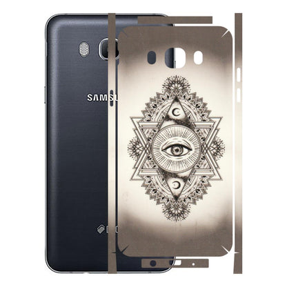 Samsung M/F/Note/Flip and C Phone Skins (All Models) - Illuminati Great Eye - Transparent Finish (T-14) Samsung Galaxy On 8
