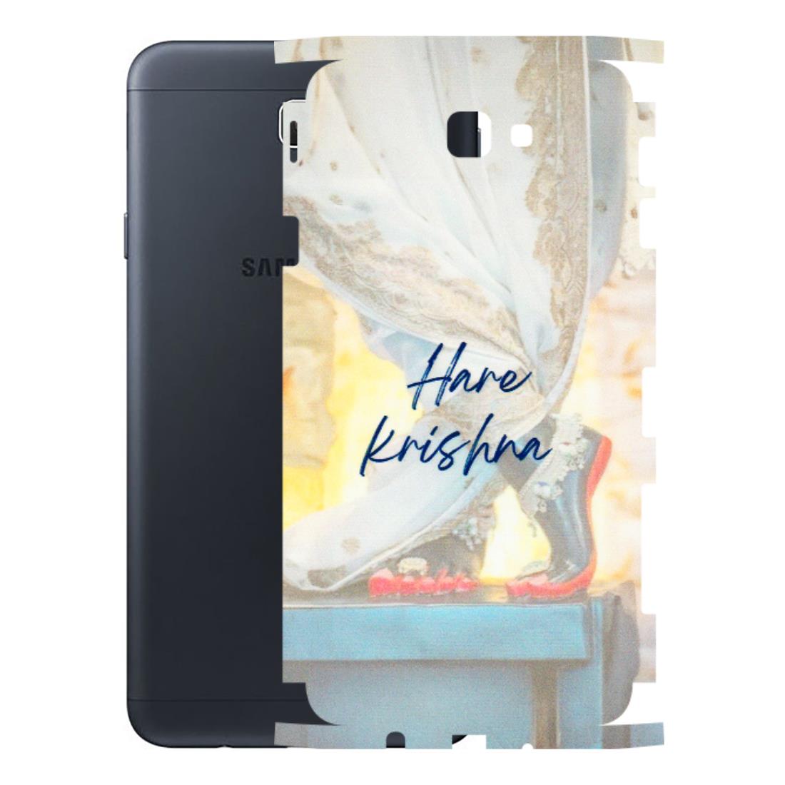 Samsung M/F/Note/Flip and C Phone Skins (All Models) - Hare Krishna - 3D Embossed Finish (L-03) Samsung Galaxy On Next