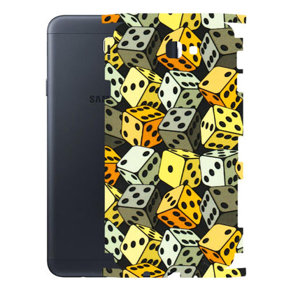 Samsung M/F/Note/Flip and C Phone Skins (All Models) - Dices Of Life - 3D Embossed Finish (L-04) Samsung Galaxy On Next