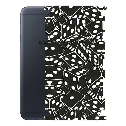 Samsung M/F/Note/Flip and C Phone Skins (All Models) - Big Black Dices - 3D Embossed Finish (L-106) Samsung Galaxy On Next