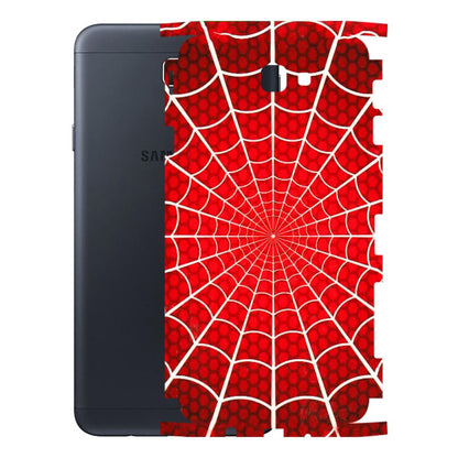 Samsung M/F/Note/Flip and C Phone Skins (All Models) - Classic Spidey Web - 3D Embossed Finish (L-115) Samsung Galaxy On Next