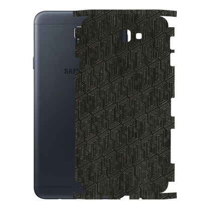 Samsung M/F/Note/Flip and C Phone Skins (All Models) - Black Abstract Pattern - 3D Embossed Finish (L-117) Samsung Galaxy On Next
