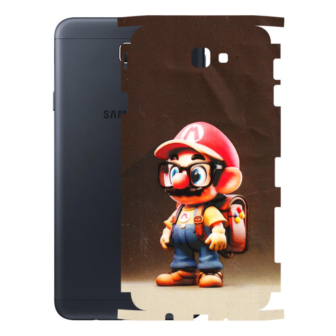 Samsung M/F/Note/Flip and C Phone Skins (All Models) - Little Mario - 3D Embossed Finish (L-119) Samsung Galaxy On Next