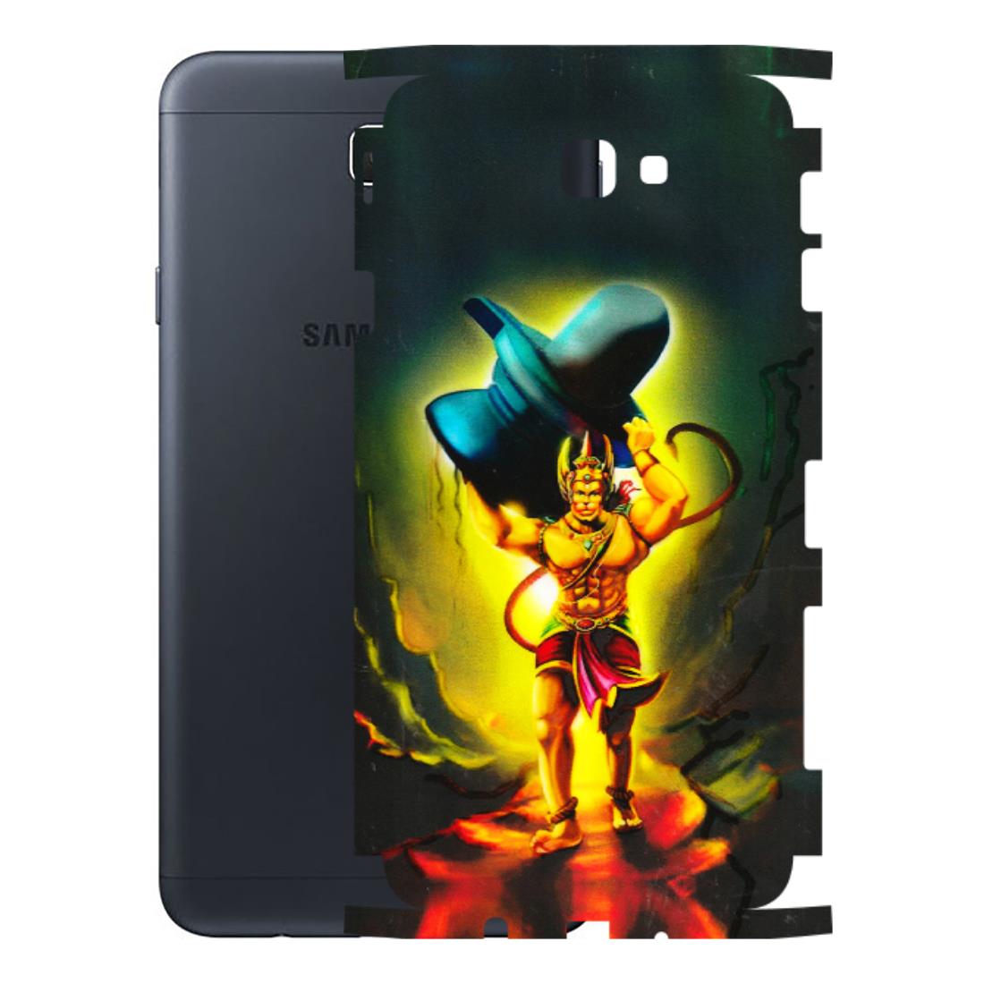Samsung M/F/Note/Flip and C Phone Skins (All Models) - Hanuman Ji - 3D Embossed Finish (L-128) Samsung Galaxy On Next