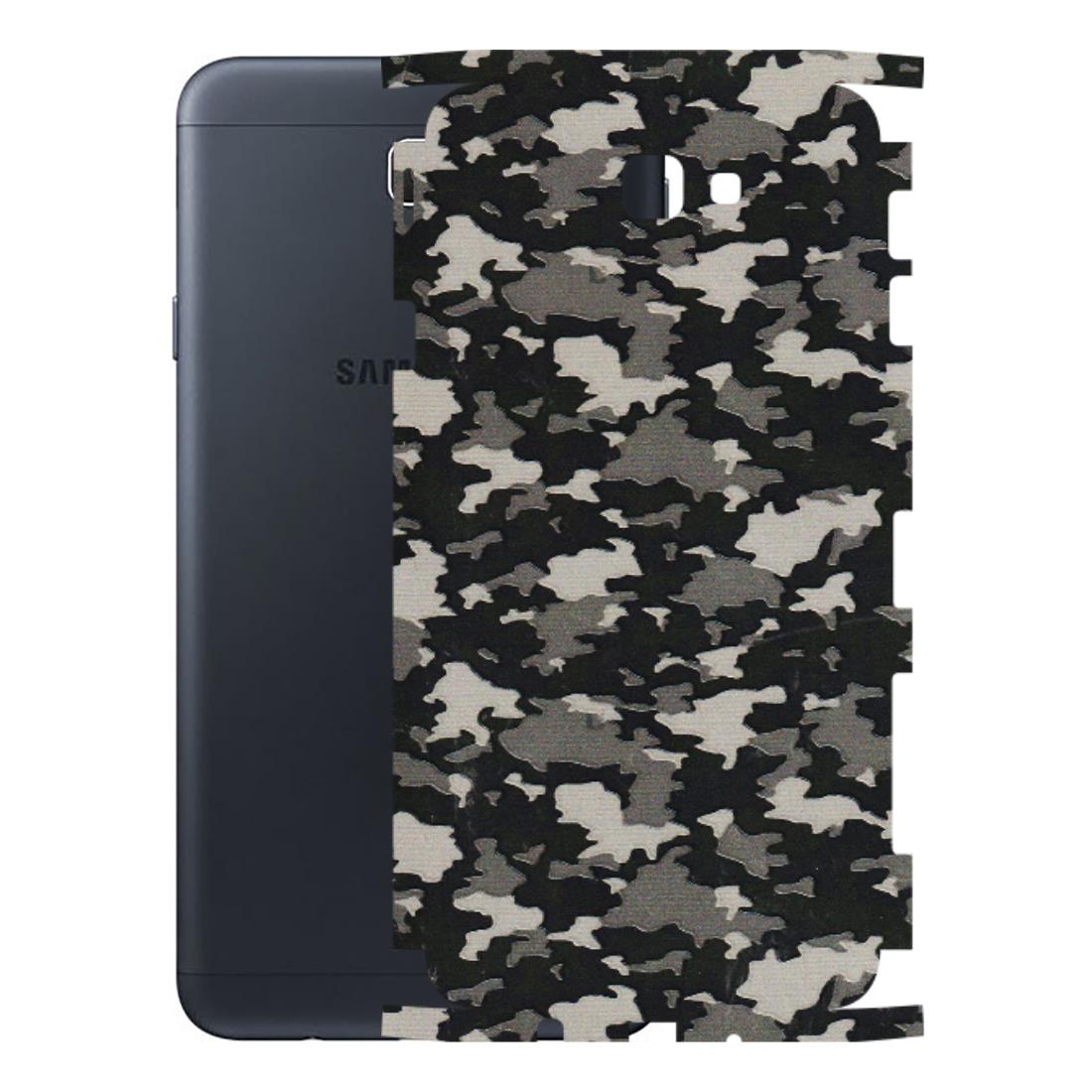 Samsung M/F/Note/Flip and C Phone Skins (All Models) - Black/Grey Camoflaunge - 3D Embossed Finish (L-142) Samsung Galaxy On Next