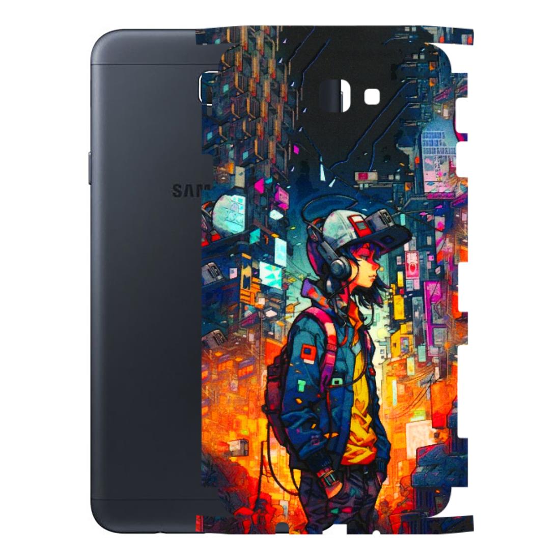 Samsung M/F/Note/Flip and C Phone Skins (All Models) - Street Anime Guy - 3D Embossed Finish (L-158) Samsung Galaxy On Next