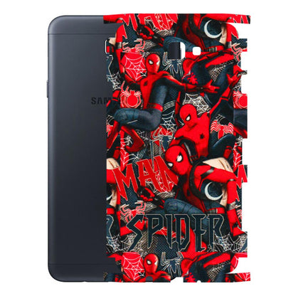 Samsung M/F/Note/Flip and C Phone Skins (All Models) - SpiderMan Cool - 3D Embossed Finish (L-188) Samsung Galaxy On Next