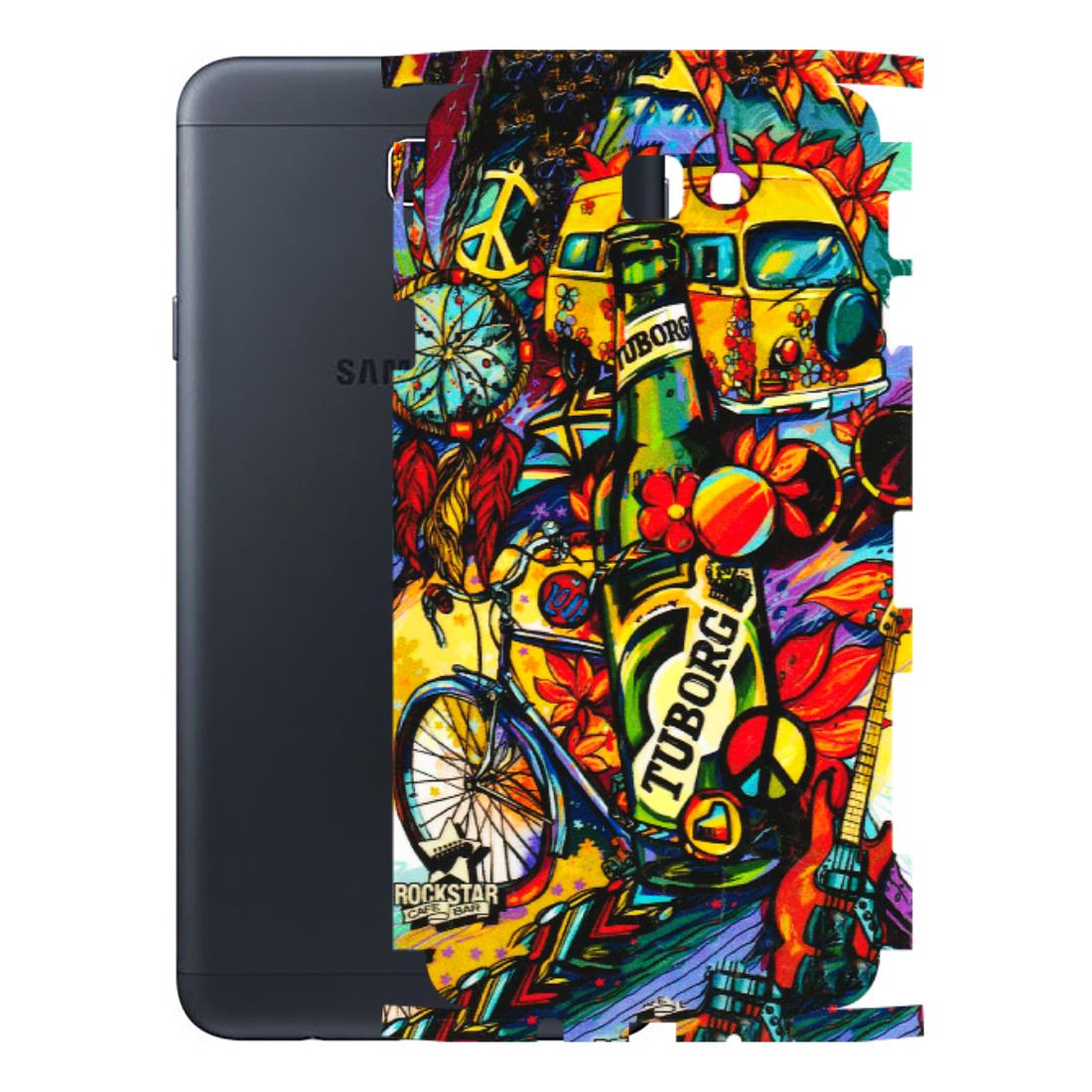 Samsung M/F/Note/Flip and C Phone Skins (All Models) - Cool Beer Bottle - 3D Embossed Finish (L-193) Samsung Galaxy On Next