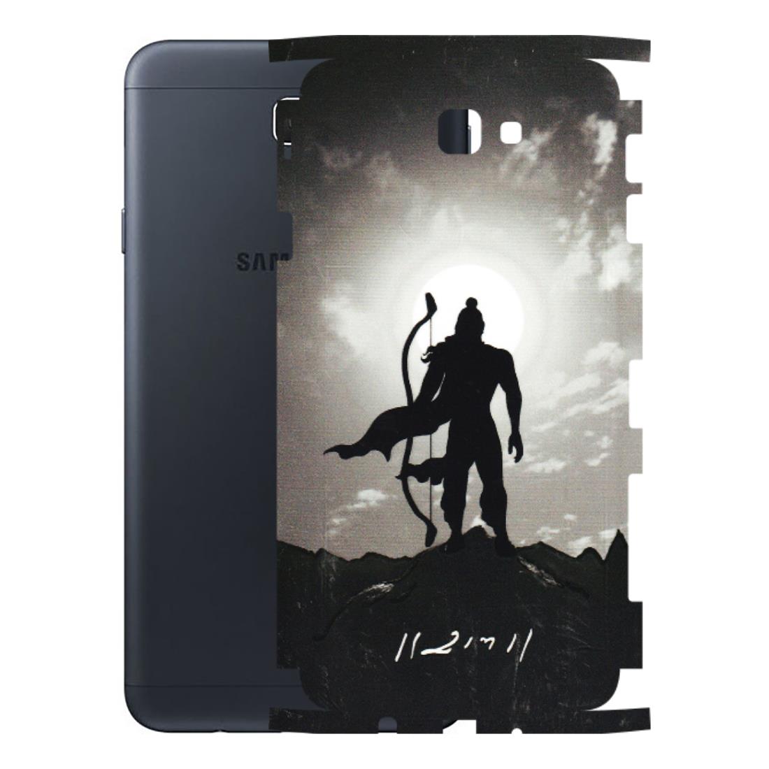 Samsung M/F/Note/Flip and C Phone Skins (All Models) - Jai Siya Ram - 3D Embossed Finish (L-200) Samsung Galaxy On Next