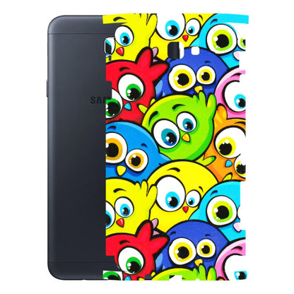 Samsung M/F/Note/Flip and C Phone Skins (All Models) - Cute Fluffy Birds - 3D Embossed Finish (L-213) Samsung Galaxy On Next