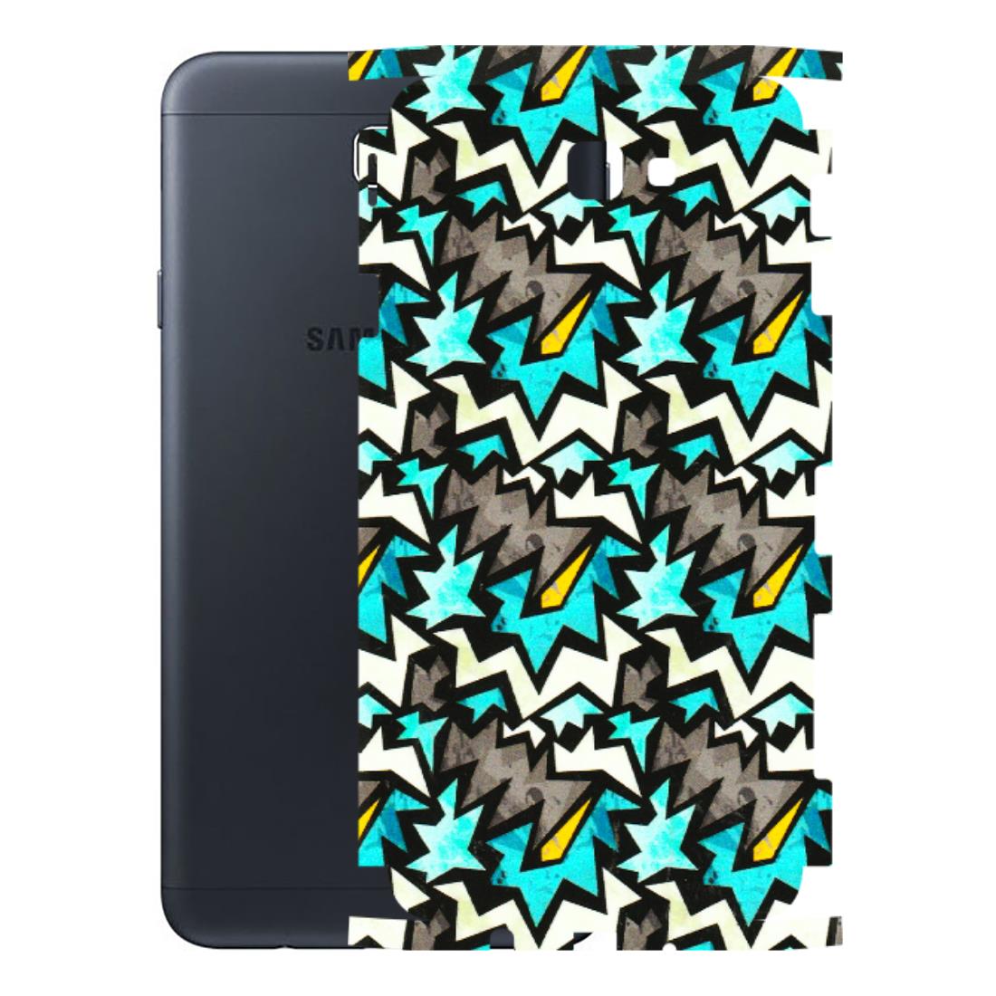Samsung M/F/Note/Flip and C Phone Skins (All Models) - Funky Zig Zag - 3D Embossed Finish (L-223) Samsung Galaxy On Next