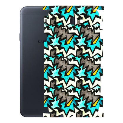 Samsung M/F/Note/Flip and C Phone Skins (All Models) - Funky Zig Zag - 3D Embossed Finish (L-223) Samsung Galaxy On Next