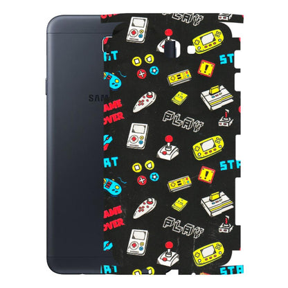 Samsung M/F/Note/Flip and C Phone Skins (All Models) - Gaming Doodles - 3D Embossed Finish (L-224) Samsung Galaxy On Next