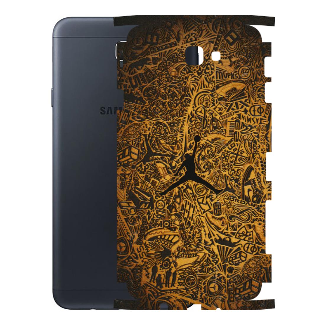 Samsung M/F/Note/Flip and C Phone Skins (All Models) - Premium Gold Basketball Player - 3D Embossed Finish (L-236) Samsung Galaxy On Next
