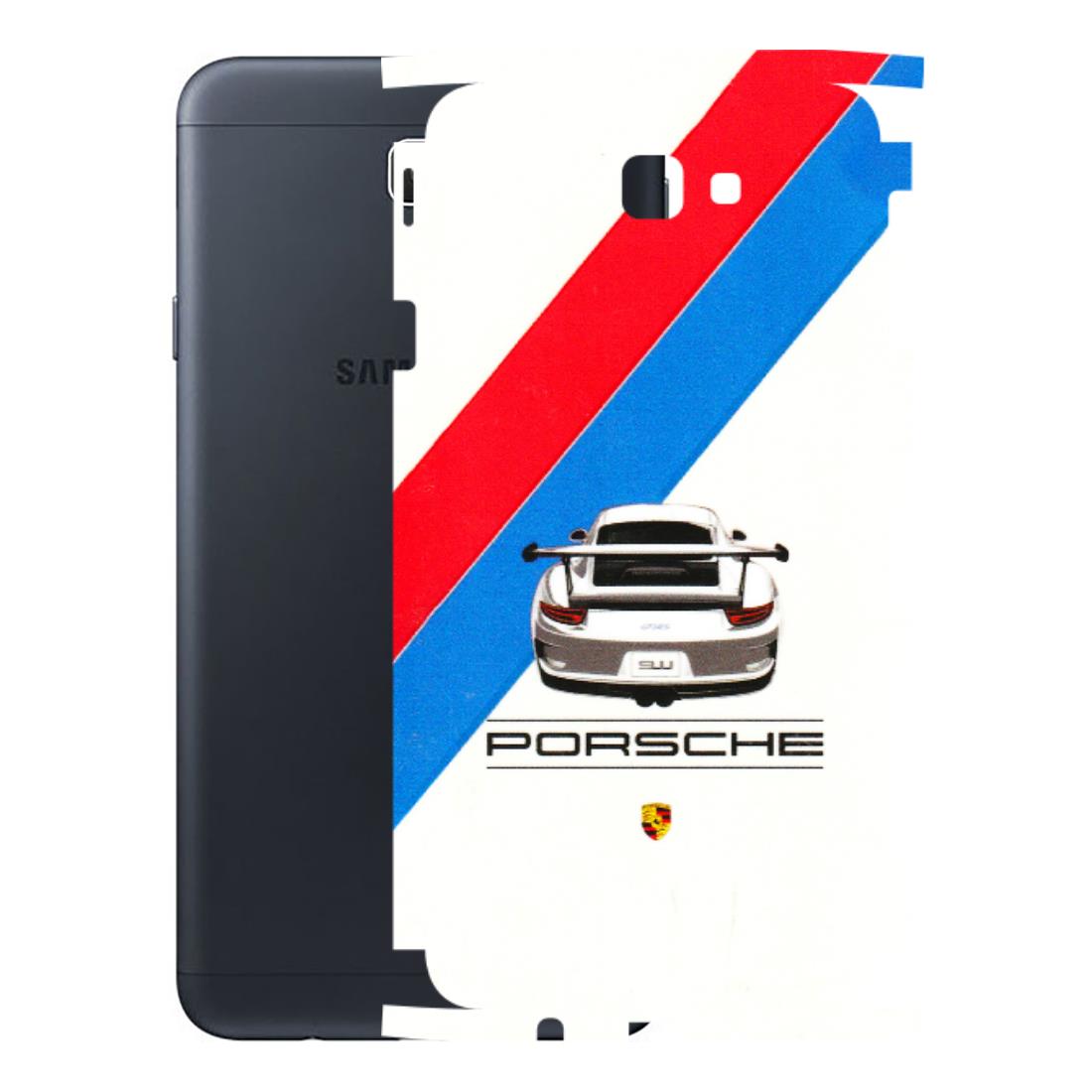Samsung M/F/Note/Flip and C Phone Skins (All Models) - Porche Car Sober Logo - 3D Embossed Finish (L-248) Samsung Galaxy On Next