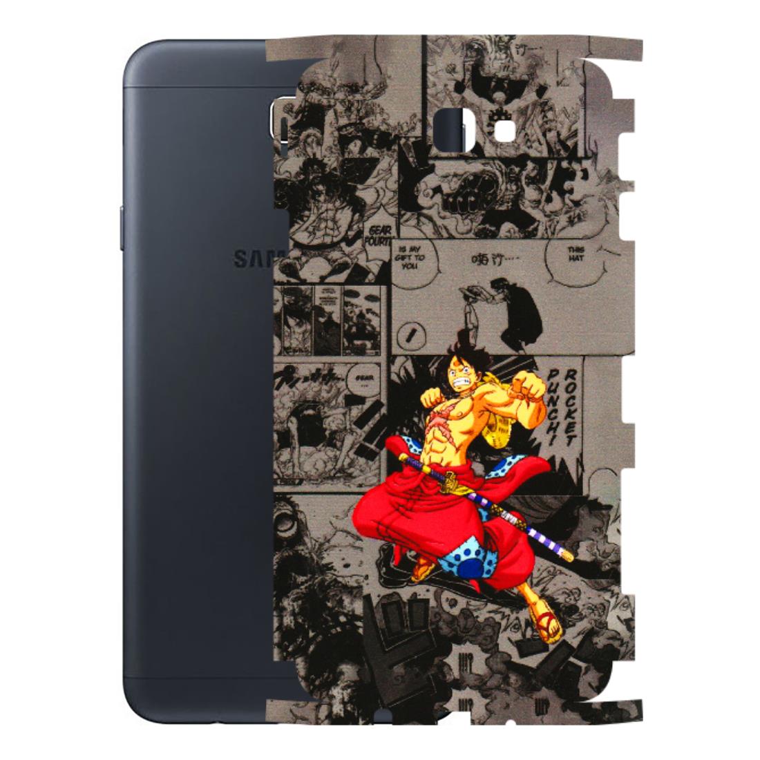 Samsung M/F/Note/Flip and C Phone Skins (All Models) - One Piece Rocket Punch Manga - 3D Embossed Finish (L-25) Samsung Galaxy On Next