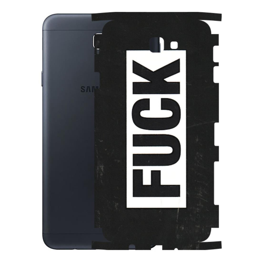 Samsung M/F/Note/Flip and C Phone Skins (All Models) - The F Word - 3D Embossed Finish (L-255) Samsung Galaxy On Next
