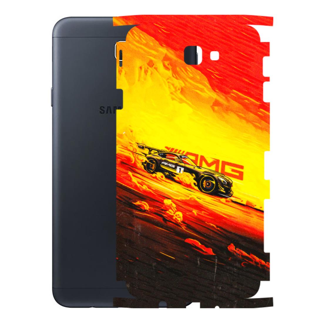 Samsung M/F/Note/Flip and C Phone Skins (All Models) - AMG Car Speed Cover - 3D Embossed Finish (L-256) Samsung Galaxy On Next