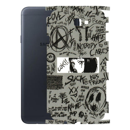 Samsung M/F/Note/Flip and C Phone Skins (All Models) - Never Have Love Anime - 3D Embossed Finish (L-260) Samsung Galaxy On Next