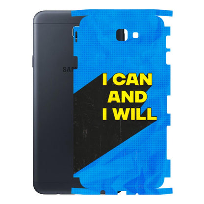 Samsung M/F/Note/Flip and C Phone Skins (All Models) - I Can And I Will - 3D Embossed Finish (L-281) Samsung Galaxy On Next