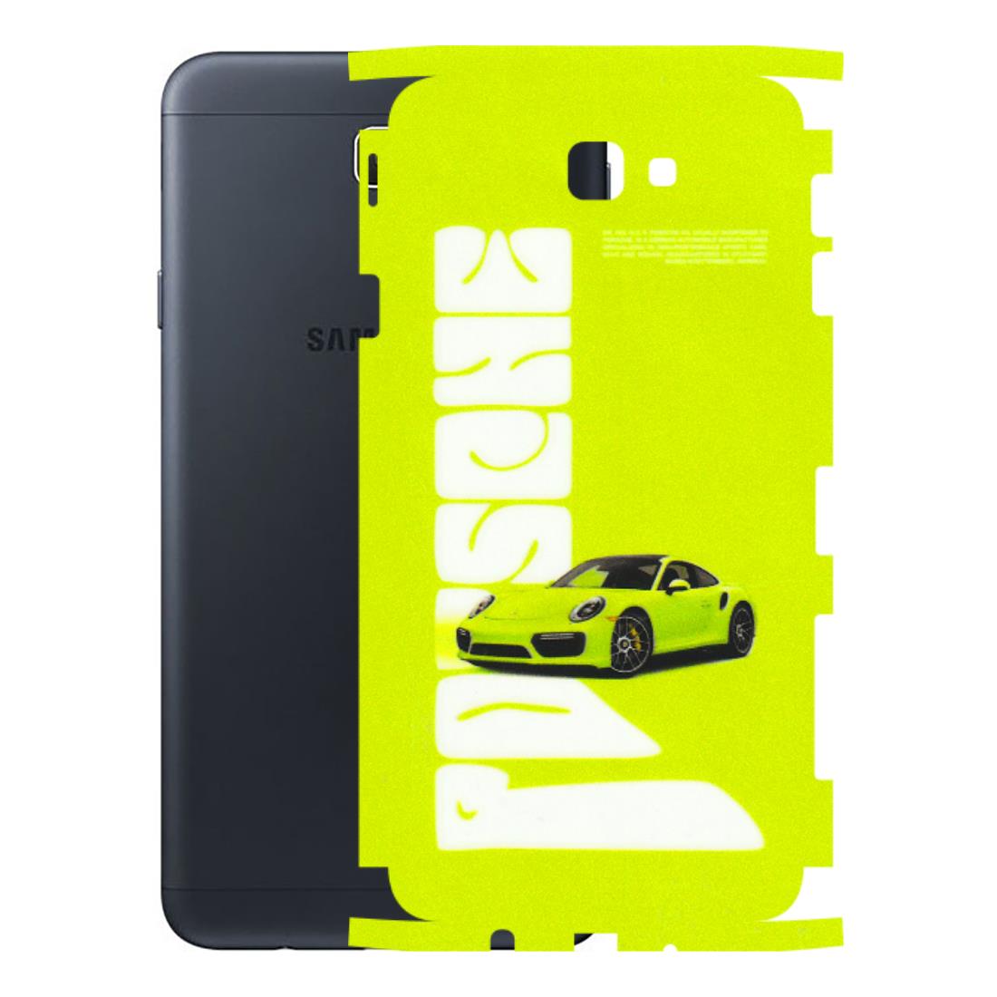 Samsung M/F/Note/Flip and C Phone Skins (All Models) - Lime Green Porche - 3D Embossed Finish (L-30) Samsung Galaxy On Next