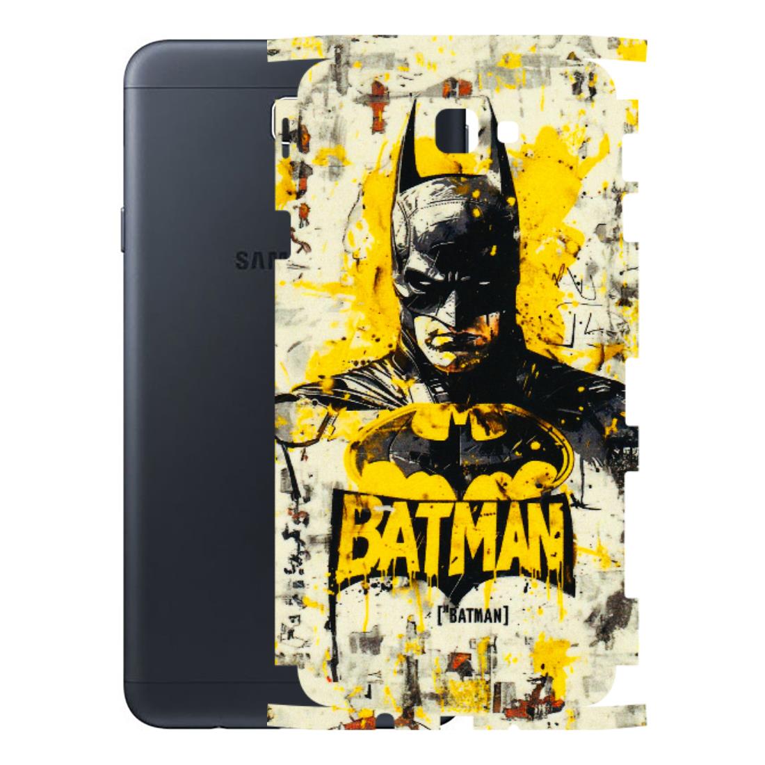 Samsung M/F/Note/Flip and C Phone Skins (All Models) - Batman Yellow BT - 3D Embossed Finish (L-304) Samsung Galaxy On Next