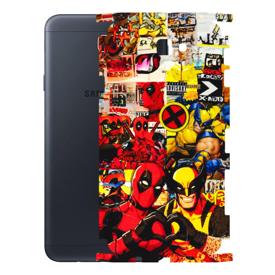 Samsung M/F/Note/Flip and C Phone Skins (All Models) - Spidy Wolverine - 3D Embossed Finish (L-310) Samsung Galaxy On Next