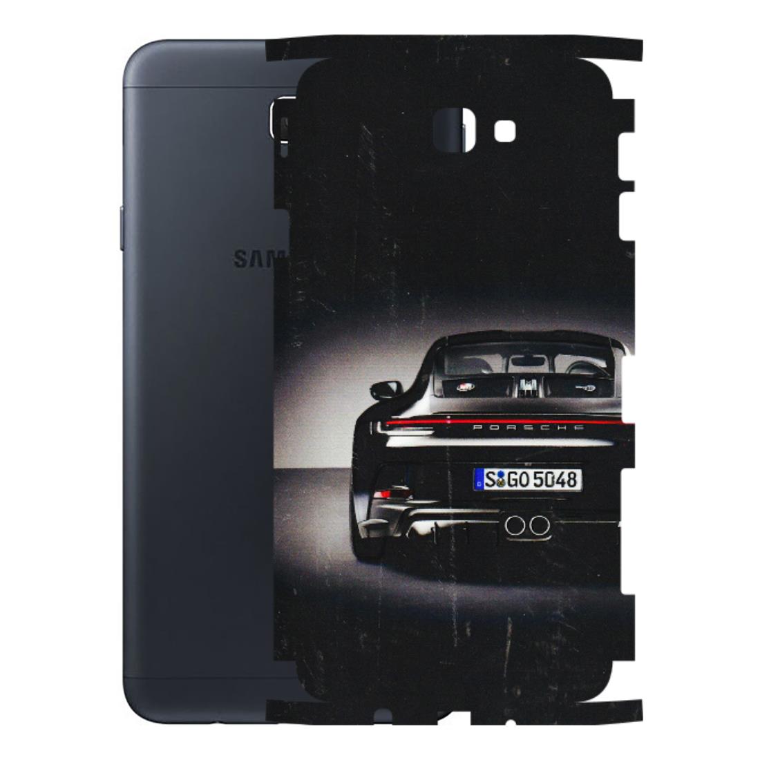 Samsung M/F/Note/Flip and C Phone Skins (All Models) - New Black Porsche GT3 - 3D Embossed Finish (L-327) Samsung Galaxy On Next