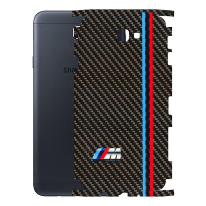 Samsung M/F/Note/Flip and C Phone Skins (All Models) - BM Carbon Fiber Feels - 3D Embossed Finish (L-38) Samsung Galaxy On Next