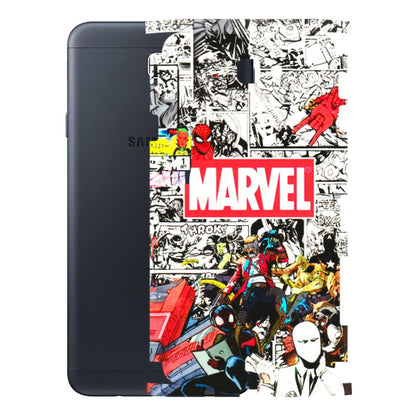 Samsung M/F/Note/Flip and C Phone Skins (All Models) - Marvel Colorful Comic - 3D Embossed Finish (L-64) Samsung Galaxy On Next