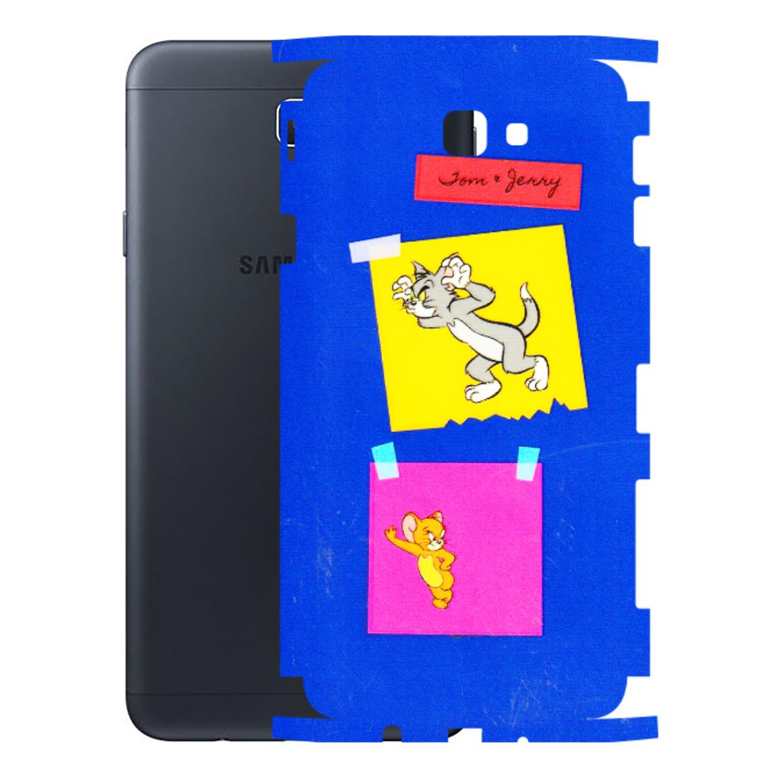 Samsung M/F/Note/Flip and C Phone Skins (All Models) - Tom N Jerry Sticky Notes - 3D Embossed Finish (L-88) Samsung Galaxy On Next
