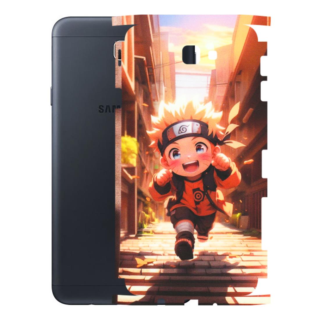 Samsung M/F/Note/Flip and C Phone Skins (All Models) - Naruto Cute Toon Running - Matte Finish (M-04) Samsung Galaxy On Next