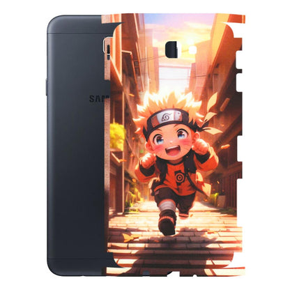 Samsung M/F/Note/Flip and C Phone Skins (All Models) - Naruto Cute Toon Running - Matte Finish (M-04) Samsung Galaxy On Next