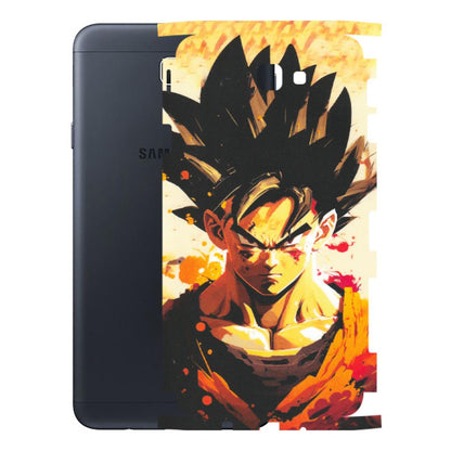 Samsung M/F/Note/Flip and C Phone Skins (All Models) - Angry Goku - Matte Finish (M-12) Samsung Galaxy On Next