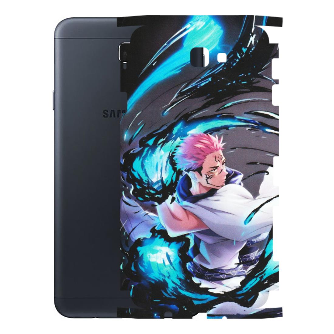 Samsung M/F/Note/Flip and C Phone Skins (All Models) - New Jujutsu Kaisen Grey Blue Anime - Matte Finish (M-127) Samsung Galaxy On Next